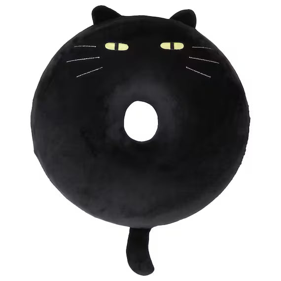 LOW-REBOUND ROUND SEAT CUSHION (CAT BLACK)