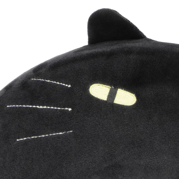 LOW-REBOUND ROUND SEAT CUSHION (CAT BLACK)