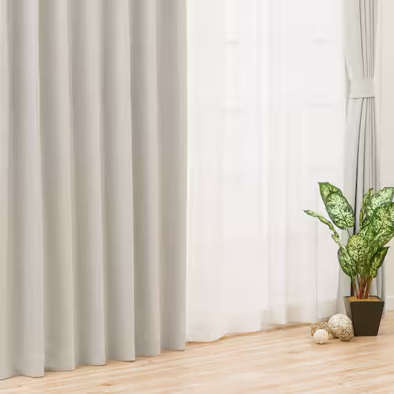 CURTAIN RD140 GY 100X230X2
