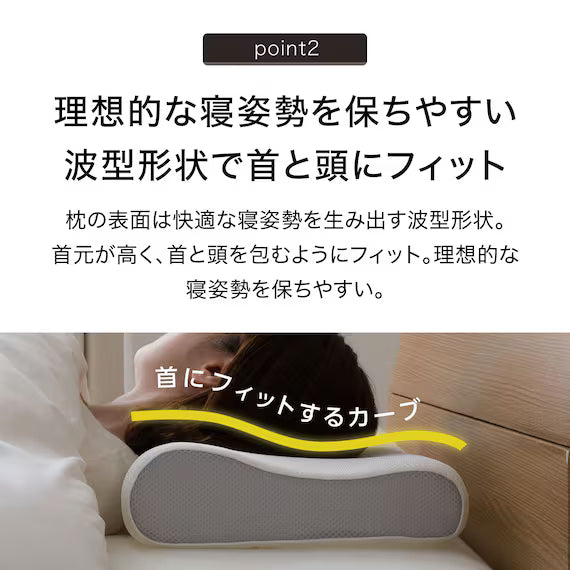 HIGH-BREATHABLE WAVE FORM PILLOW3 P2408