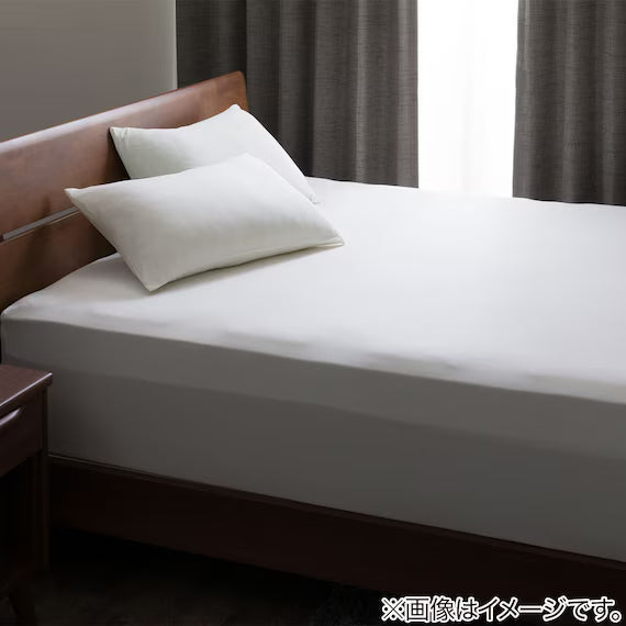 STRETCH FITTEDSHEET38 NFIT FT01 PREMIUM WH SS-S