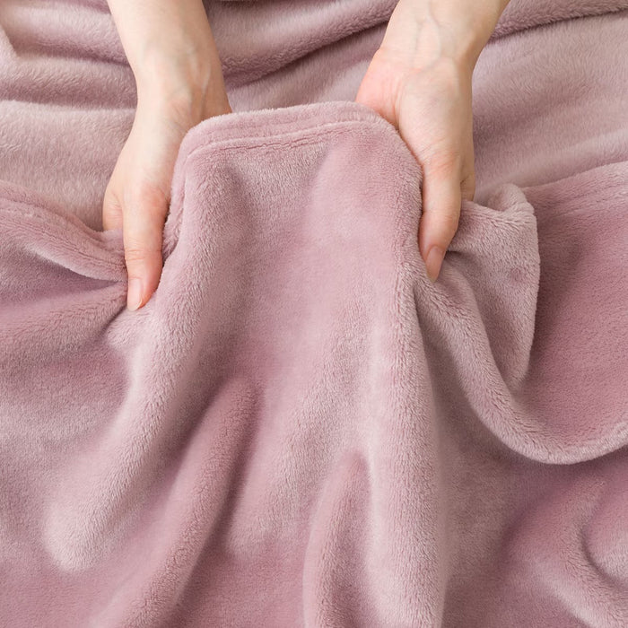 BLANKET SMOOTH TOUCH FRILL A2416 RO S