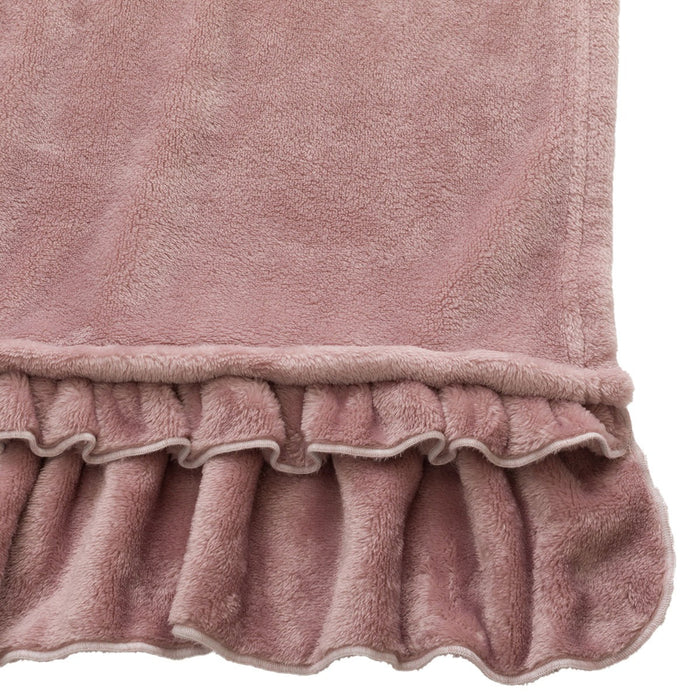 BLANKET SMOOTH TOUCH FRILL A2416 RO S