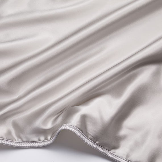 SILK PADDED PILLOW TOPPER ST24 GY
