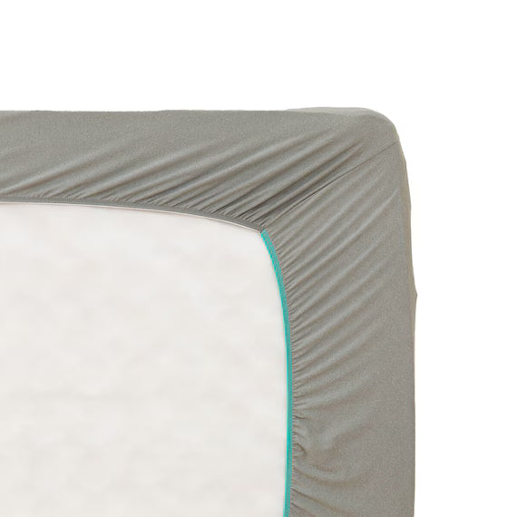 STRETCH FITTEDSHEET38 NFIT FT03 PLAIN2 GY SD-D