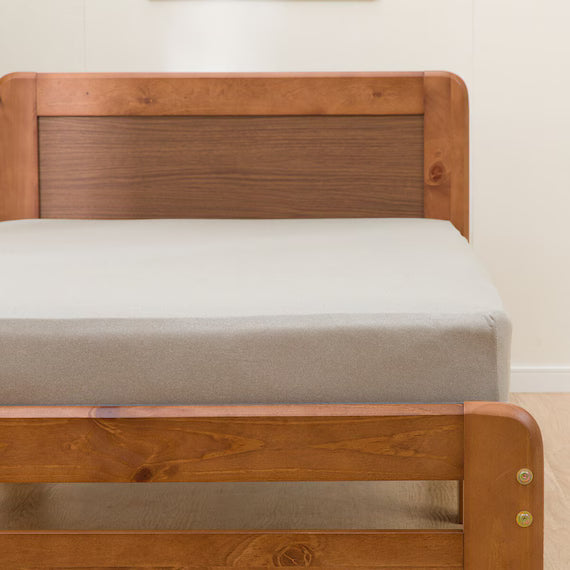 STRETCH FITTEDSHEET38 NFIT FT03 PLAIN2 GY SS-S