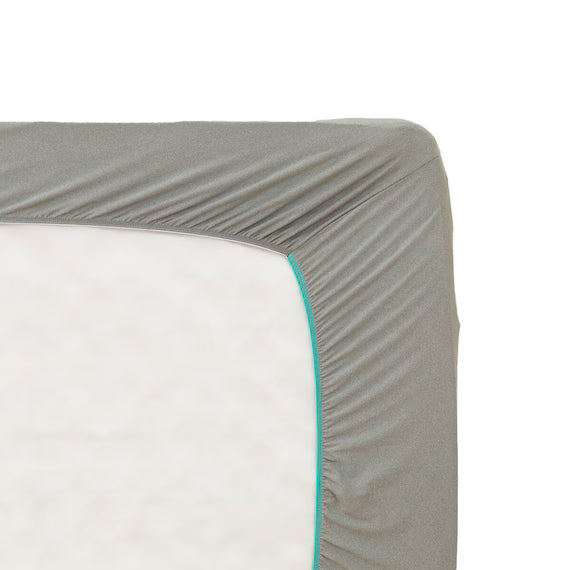 STRETCH FITTEDSHEET38 NFIT FT03 PLAIN2 GY WD-Q