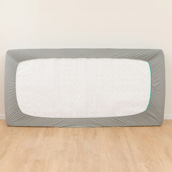 STRETCH FITTEDSHEET38 NFIT FT03 PLAIN2 GY WD-Q