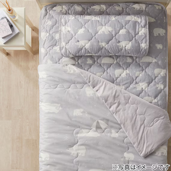 REVERSIBLE PADDED SHEET TOPPER N COOL S2503 BEAR Q
