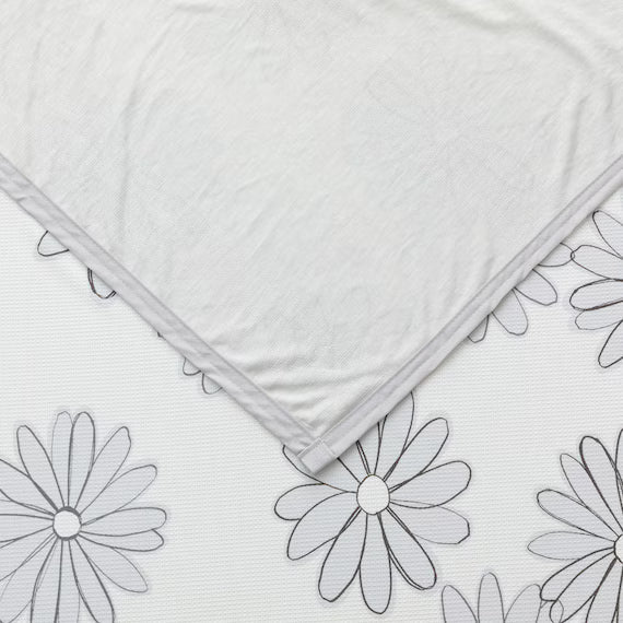 ผ้าห่ม NCOOL แบบพลิกกลับได้ SP S2509 FLOWER GY S