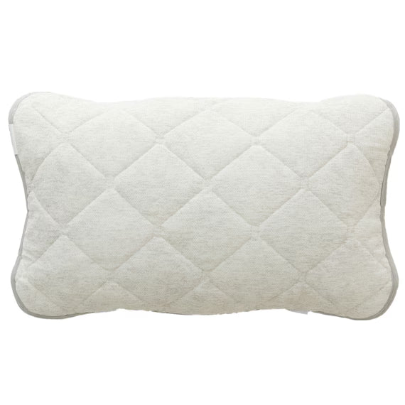 REVERSIBLE PADDED PILLOW TOPPER N COOL SP S2509 FLOWER GY