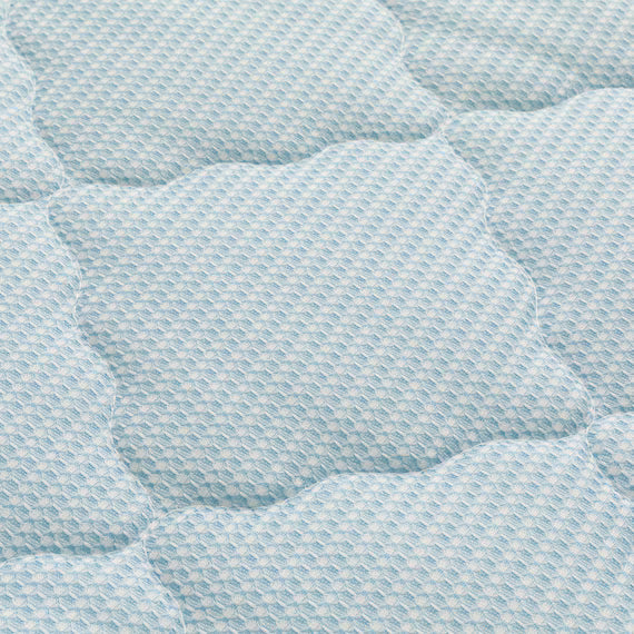 REVERSIBLE PADDED SHEET TOPPER N COOL SD BL S2501