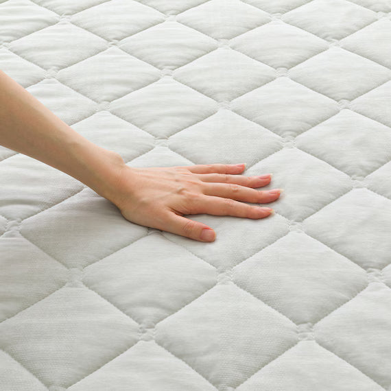 REVERSIBLE PADDED SHEET TOPPER N COOL SP S GY S2502