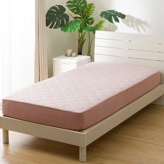 REVERSIBLE FITTED SHEET TOPPER N COOL SP S RO S2502