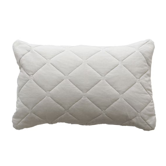 REVERSIBLE PADDED PILLOWCASE N COOL SP GY S2502