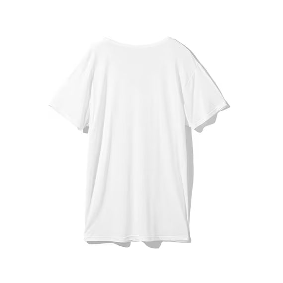 MENS COOL VNECK TSHIRTNE MESH WH L