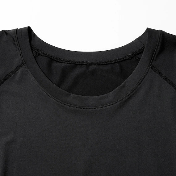 MENS SUPER COOL RAGLAN SLEEVE TSHIRTNE BK 3L