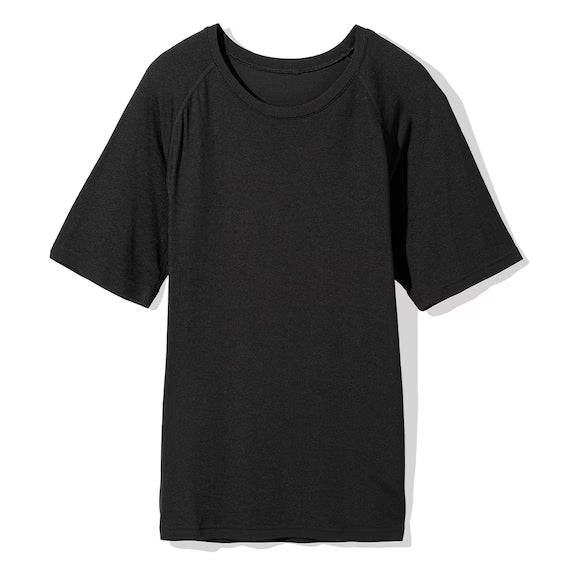 MENS DOUBLE SUPER COOL RAGLAN SLEEVE TSHIRTNE BK LL