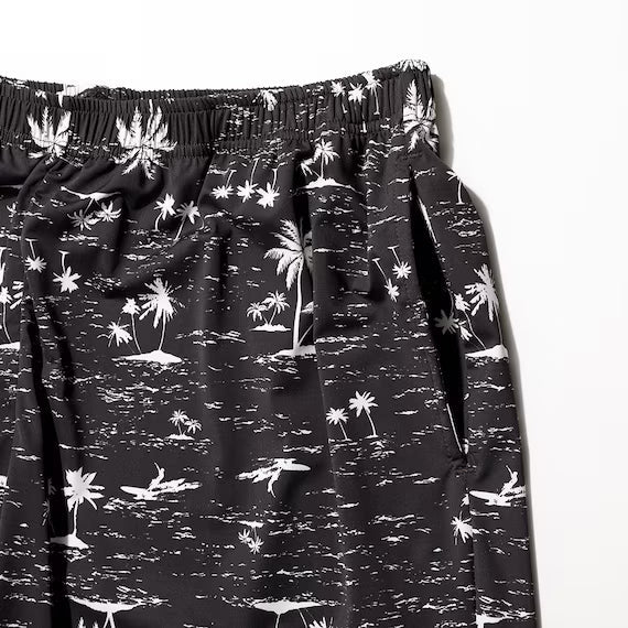 MENS SUPER COOL THREEQUARTER LENGTH ROOM PANTSNEP BK 3L