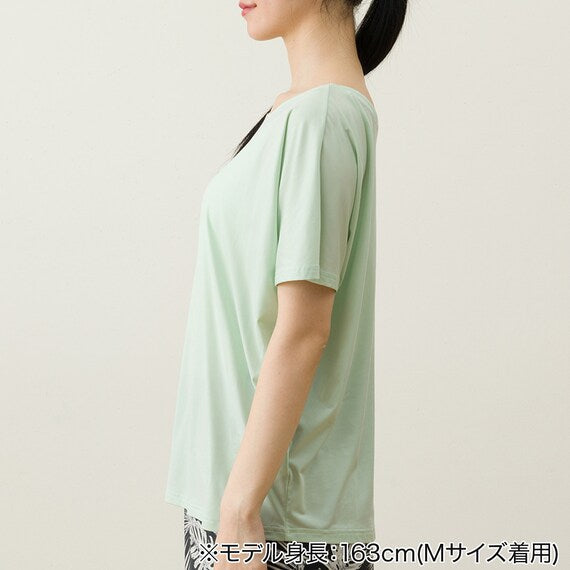 WOMENS SUPER COOL DOLMAN SLEEVE TSHIRTNEGR L