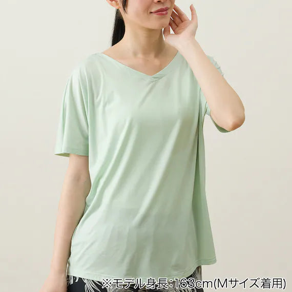 WOMENS SUPER COOL DOLMAN SLEEVE TSHIRTNEGR LL