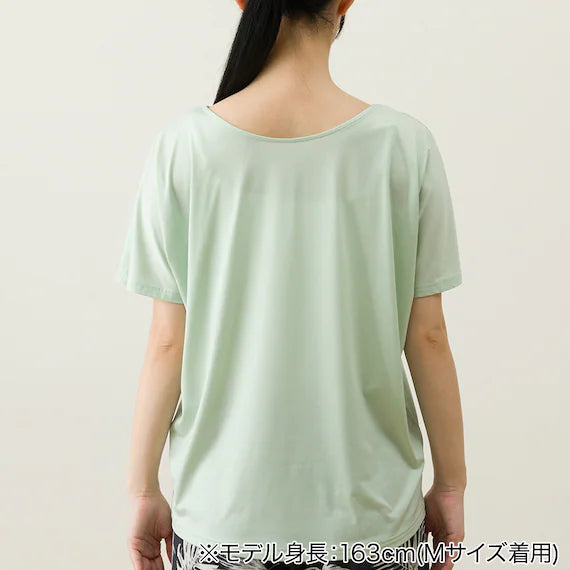 WOMENS SUPER COOL DOLMAN SLEEVE TSHIRTNEGR LL
