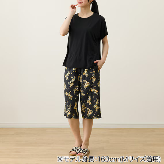 WOMENS SUPER COOL LOUNGE WEAR SETNEY BK LL