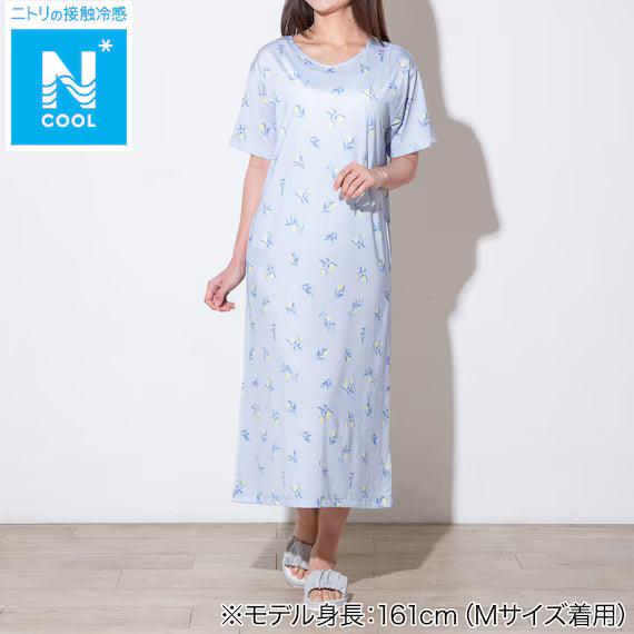 WOMENS COOL RELAXED HOUSE DRESSNEL BL LL