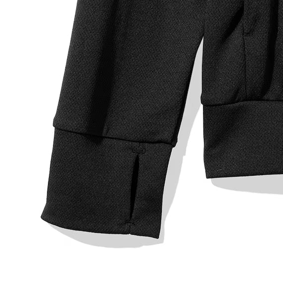 MENS UV CUT COOL HOODIE NE MESH BK LL