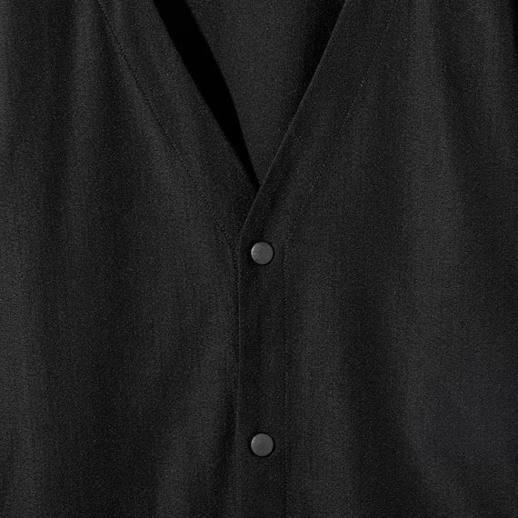 MENS COOL CUT GEORGETTE CARDIGAN NE BK L
