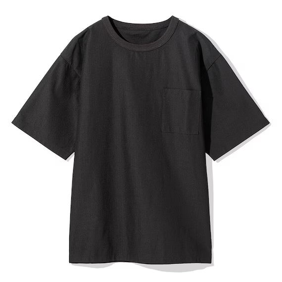 MENS COOL CUT GEORGETTE RELAX TSHIRT NE BK LL