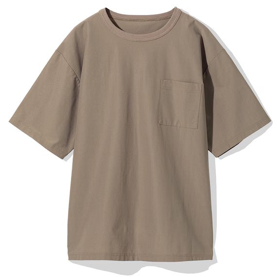 MENS COOL CUT GEORGETTE RELAX TSHIRT NE GRJ L