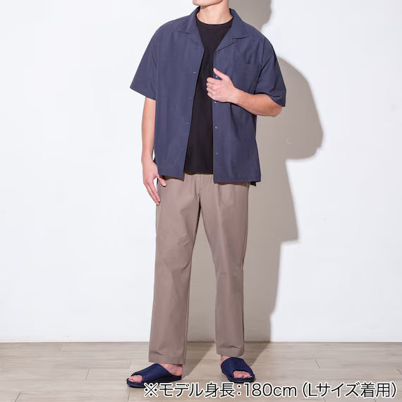 MENS COOL CUT GEORGETTE SHORT SLEEVESHIRT NE BL L