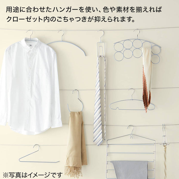 ไม้แขวนเสื้อ LB0S01 W45 GY 5P