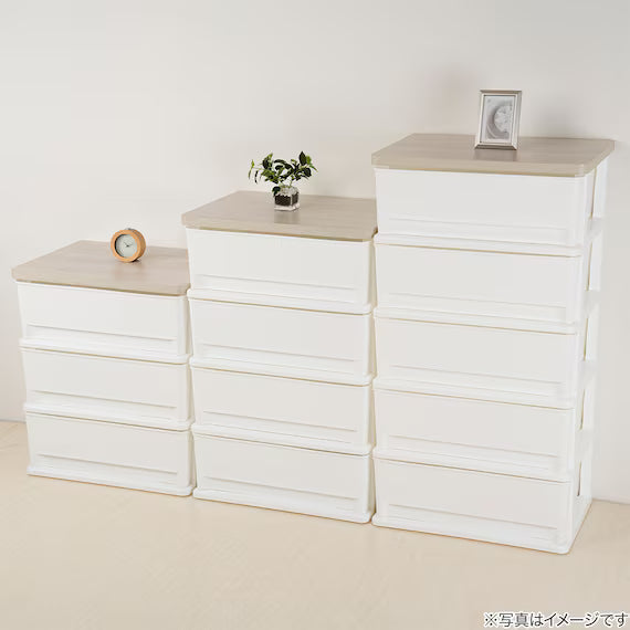 WOOD GRAIN TONE TOP CHEST FD2-W3D WW
