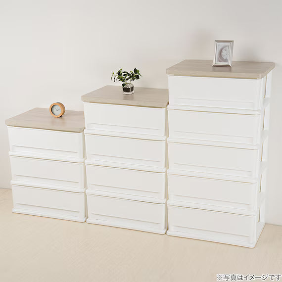 WOOD GRAIN TONE TOP CHEST FD2-W4D WW