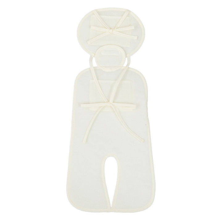 แผ่นรองรถเข็นเด็กผ้าฝ้ายพร้อมกระเป๋าเก็บความเย็น CT25