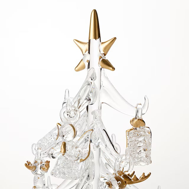 CHRISTMAS ORNAMENT GLASS TREE RW-G67 N4RW