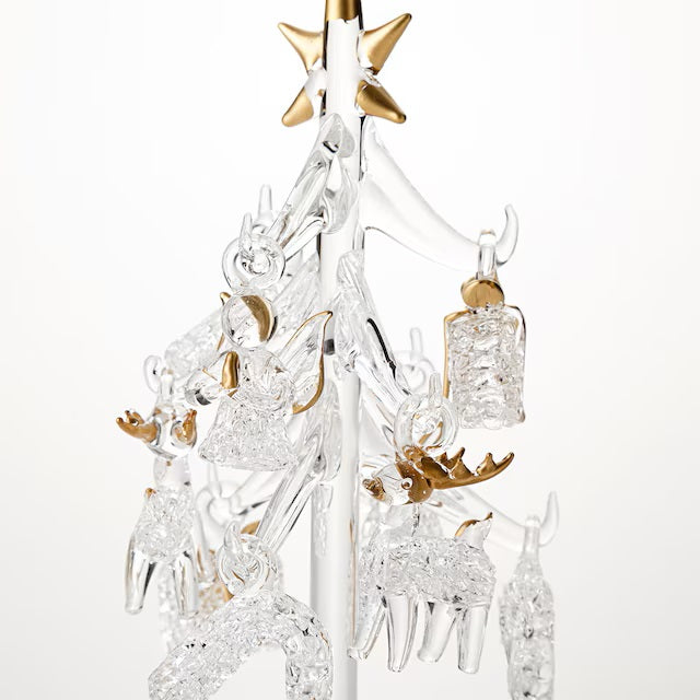 CHRISTMAS ORNAMENT GLASS TREE RW-G67 N4RW