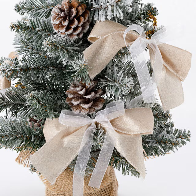 CHRISTMAS TREE TCA24-035-A SNOW GOLD N4GW