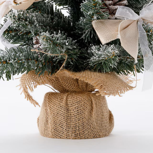 CHRISTMAS TREE TCA24-035-A SNOW GOLD N4GW