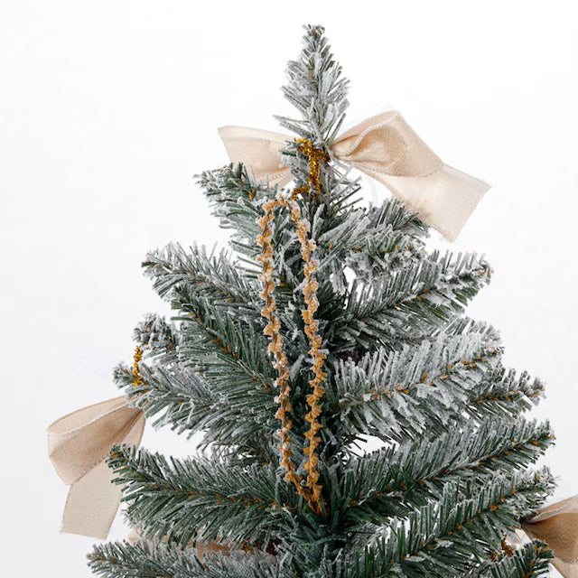 CHRISTMAS TREE TCA24-035-A SNOW GOLD N4GW