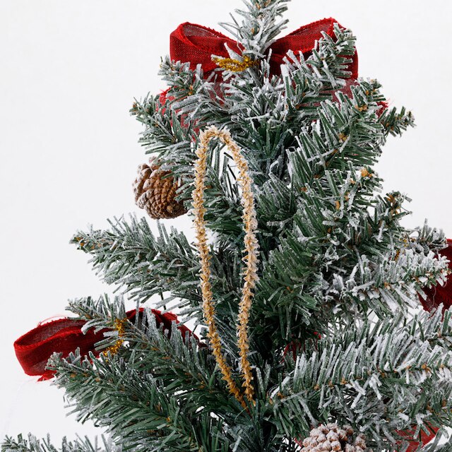 CHRISTMAS TREE TCA24-035-A SNOW RED N4GW