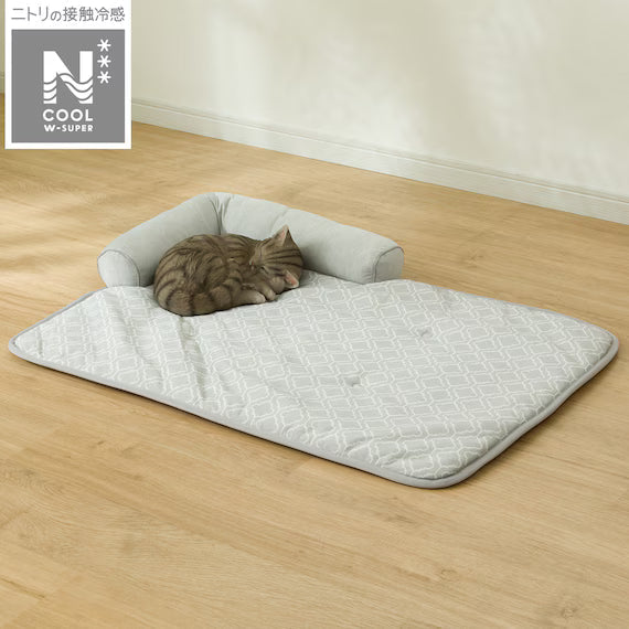เสื่อสัตว์เลี้ยง N-COOL WSP L-SQUARE GY S254