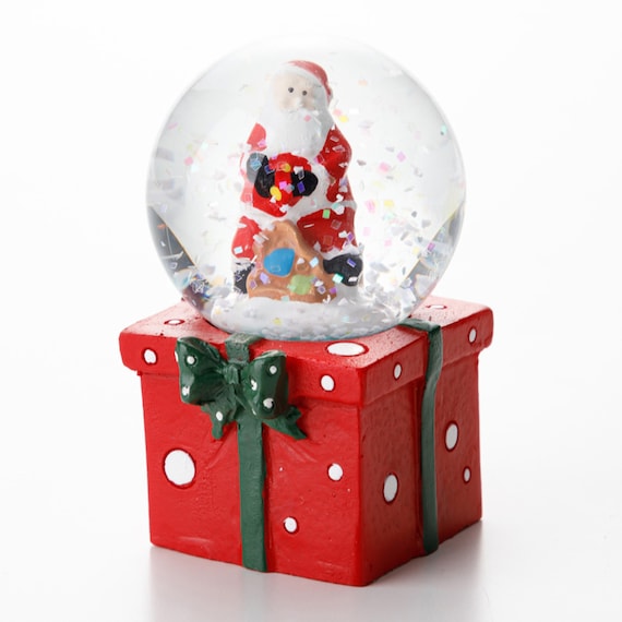 SNOW GLOBE SANTA n5GH