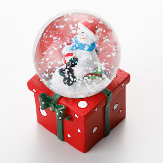 SNOW GLOBE SNOWMAN n5GH