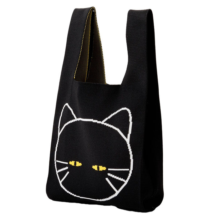 กระเป๋าถัก DECOCAT 26X46 BK
