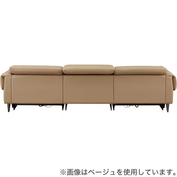 ELECTRIC WIDE 3 SEATER SOFA LS04 NW DGY
