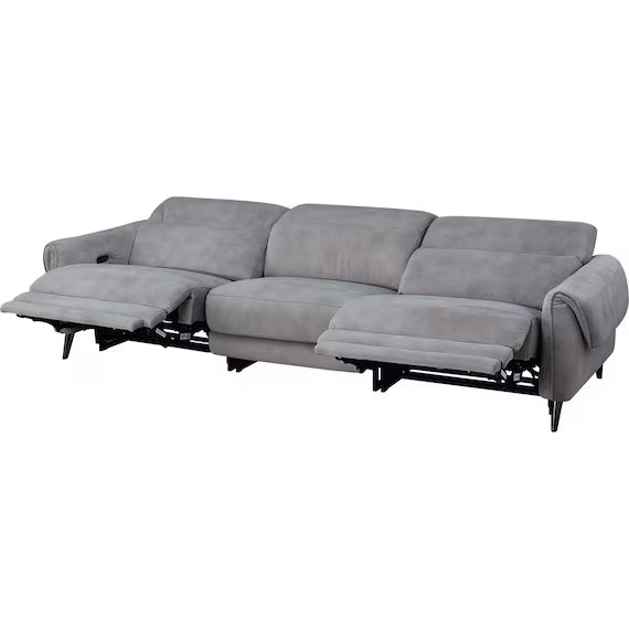 ELECTRIC WIDE 3 SEATER SOFA LS04 PEY GY