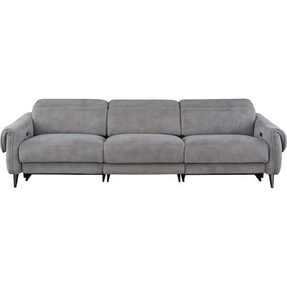 ELECTRIC WIDE 3 SEATER SOFA LS04 PEY GY